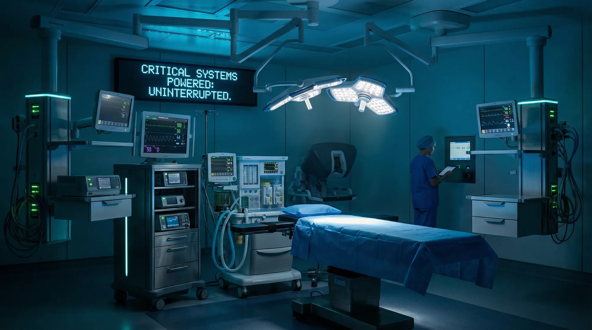 Modern hospital operating room